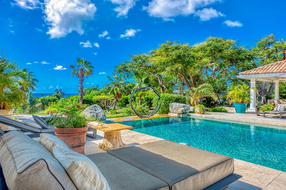 Villa rental Terres Basses St Martin - Deck Chair